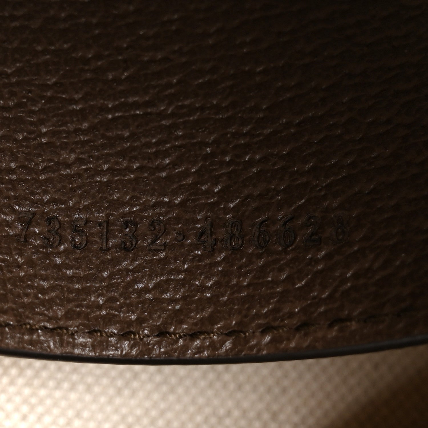 GG Supreme Monogram Textured Dollar Calfskin Web Small Ophidia GG Handbag Beige Ebony New Acero
