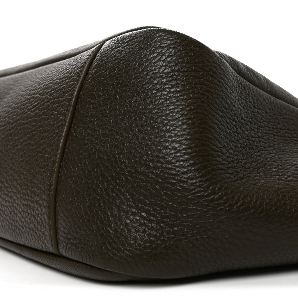 Grained Deerskin Bea Tote Light Musk