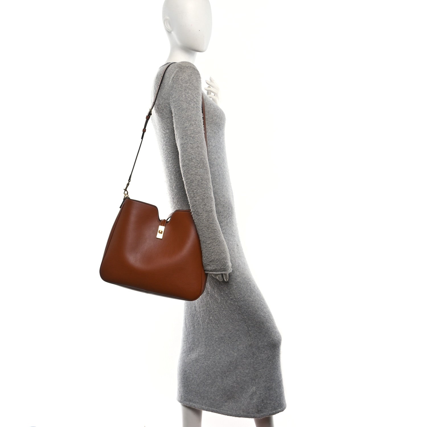 Smooth Calfskin Medium Camille 16 Soft Bag Tan