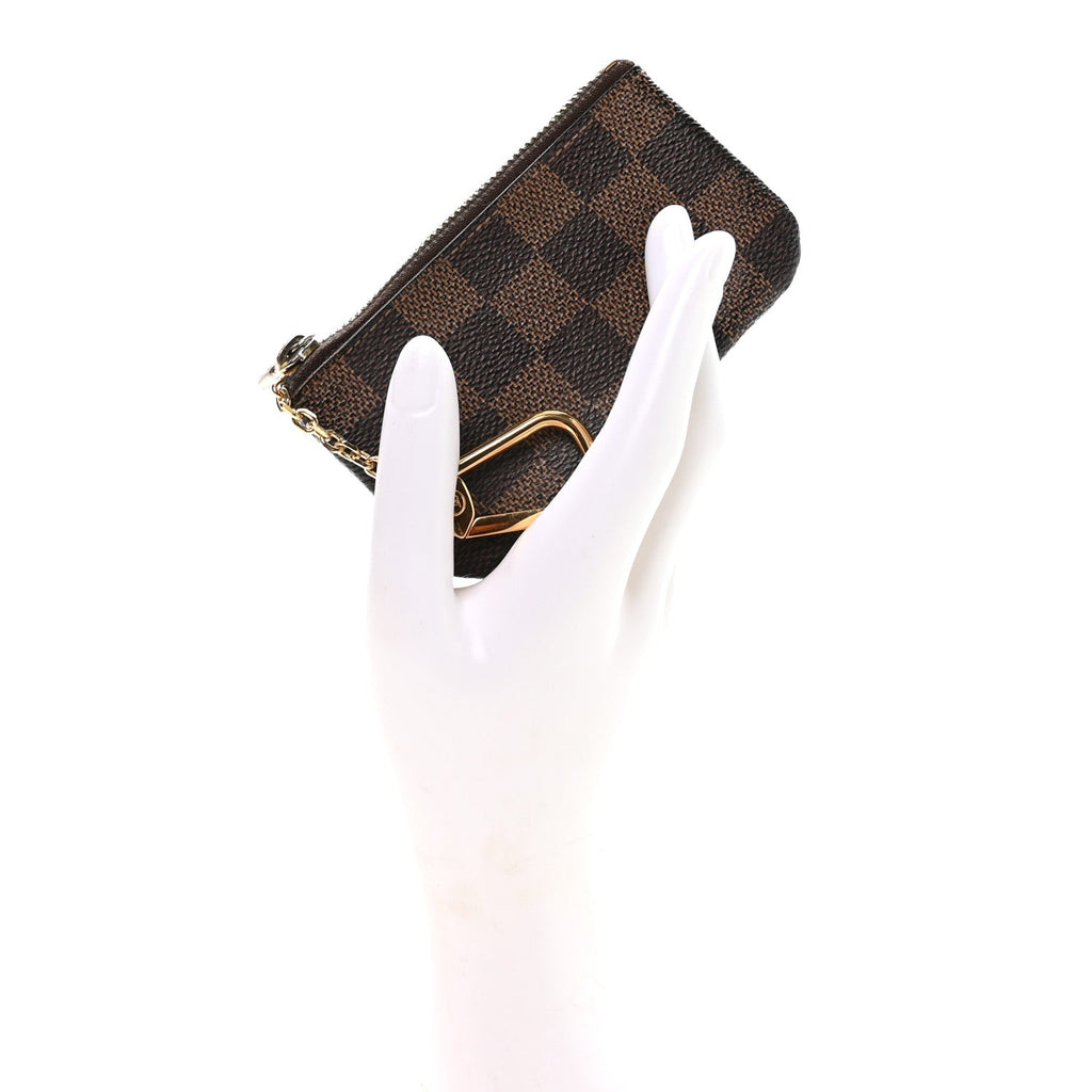 Damier Ebene Key Pouch