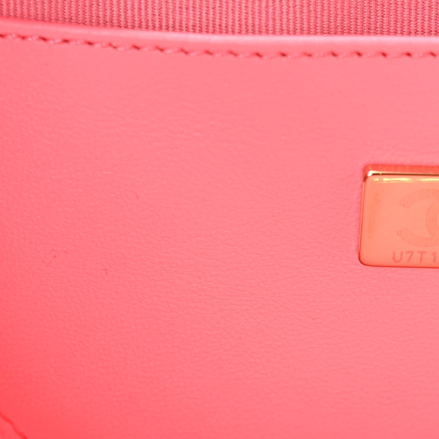 Lambskin Quilted CC In Love Heart Bag Pink