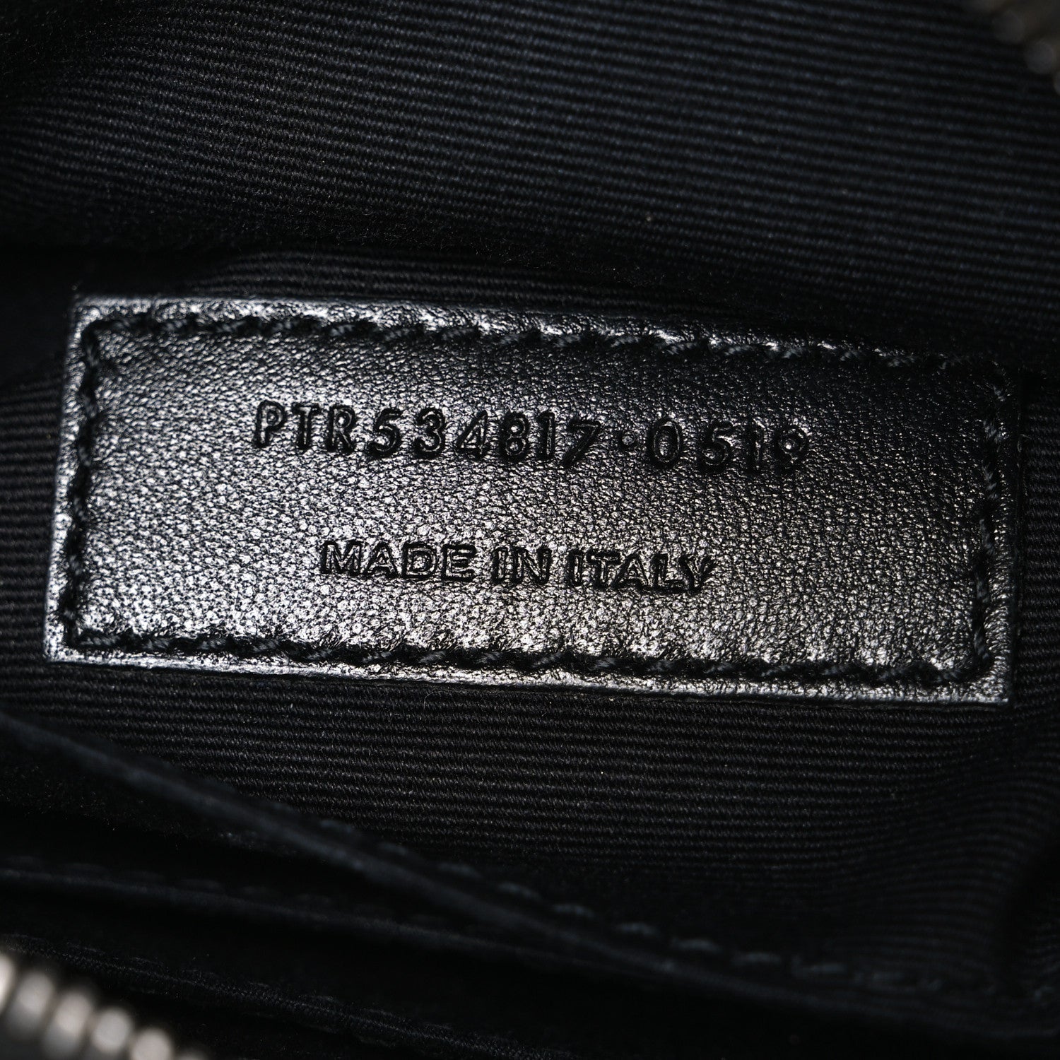 Calfskin Matelasse Monogram Lou Belt Bag Black