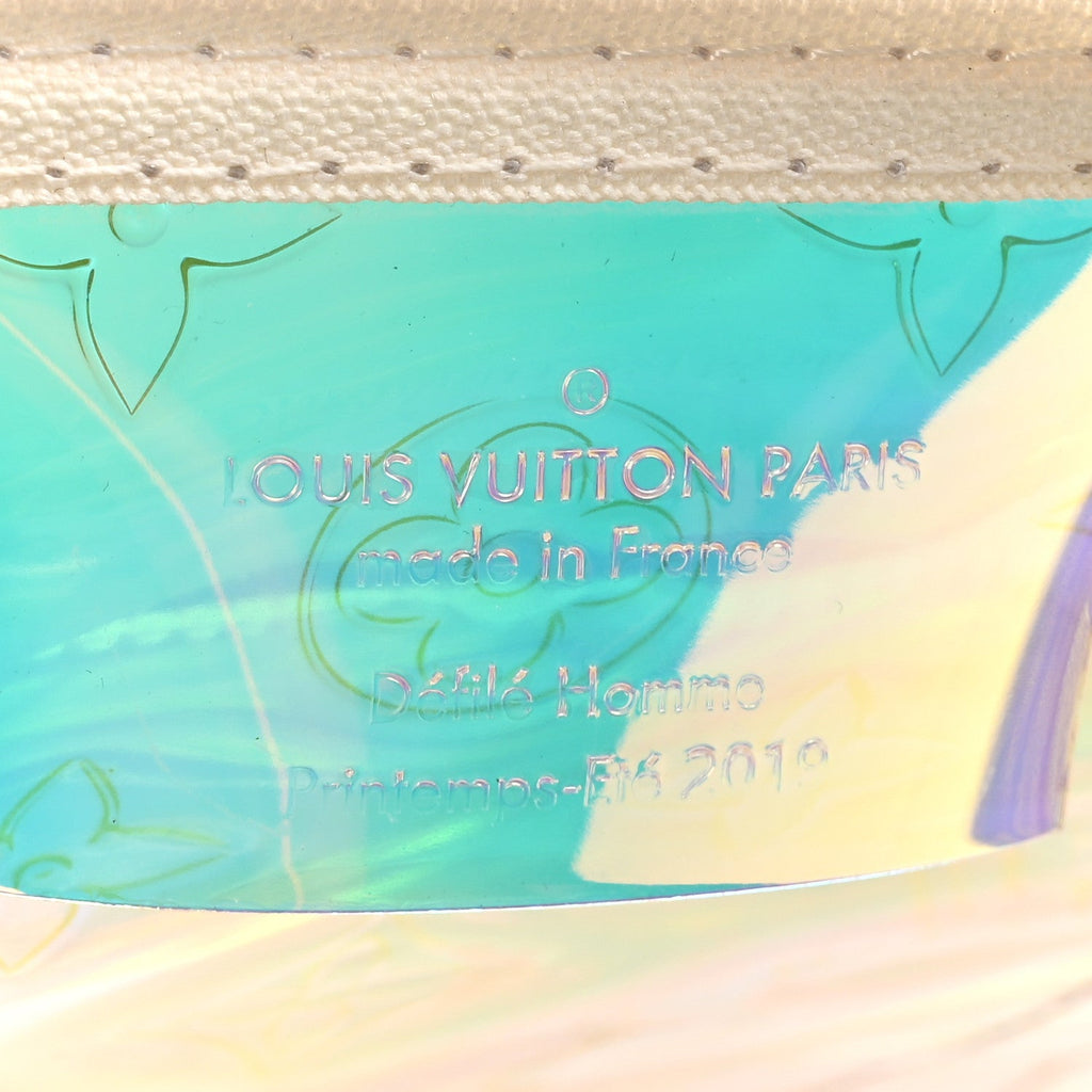 PVC Monogram Keepall Bandouliere 50 Iridescent Prism