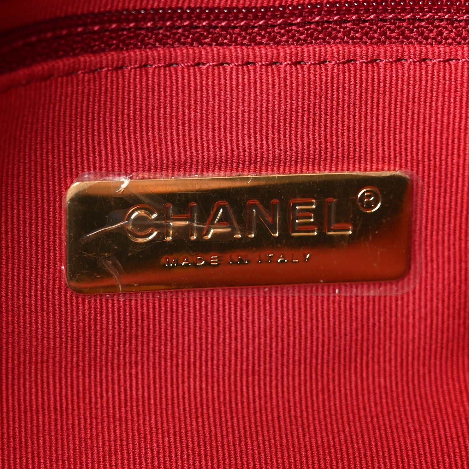 Lambskin Quilted Medium Chanel 19 Flap Black