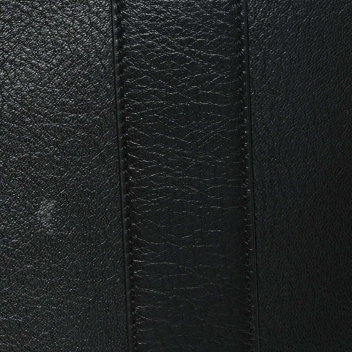 High Shine Grain Bayswater Tote Black