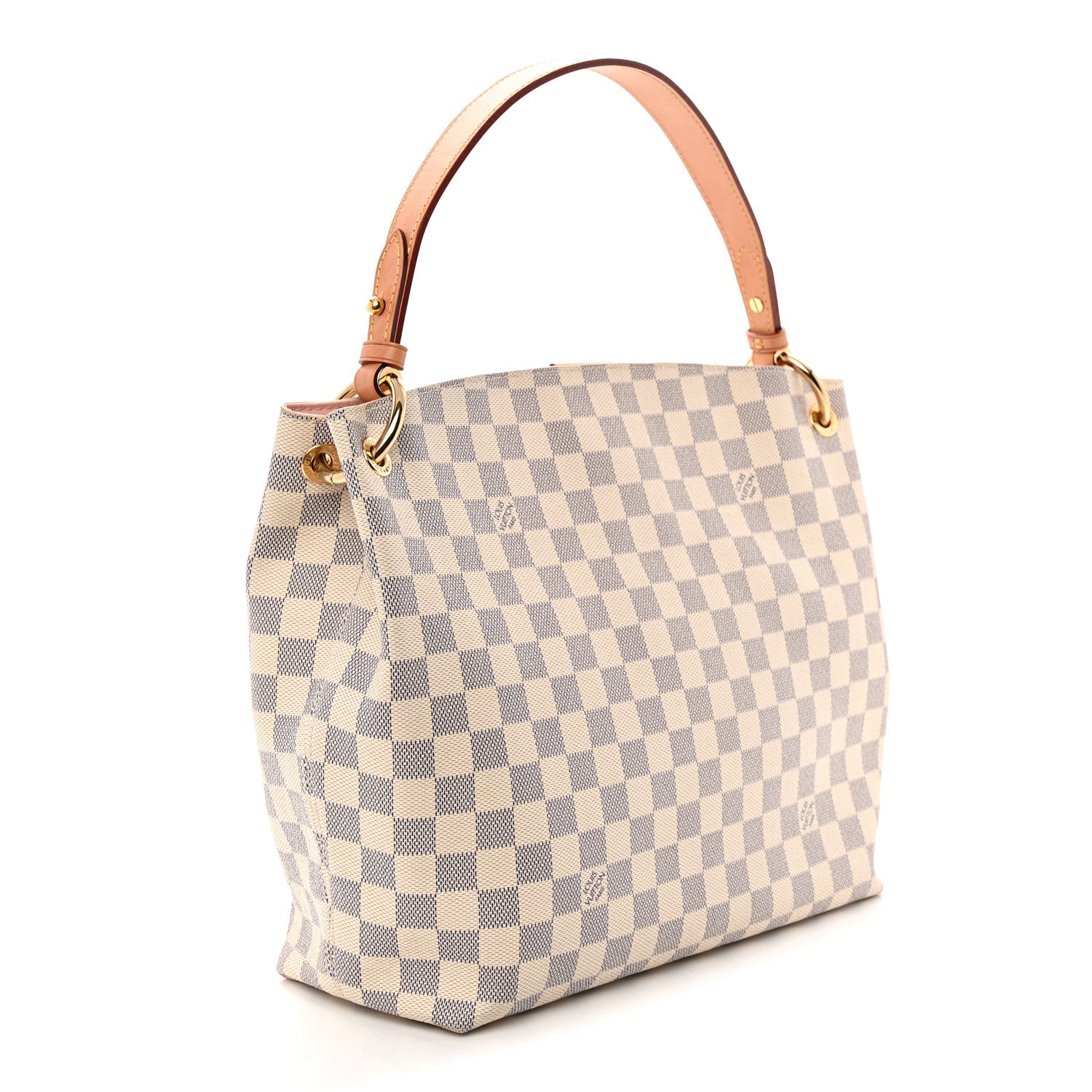 Damier Azur Graceful PM Rose Ballerine