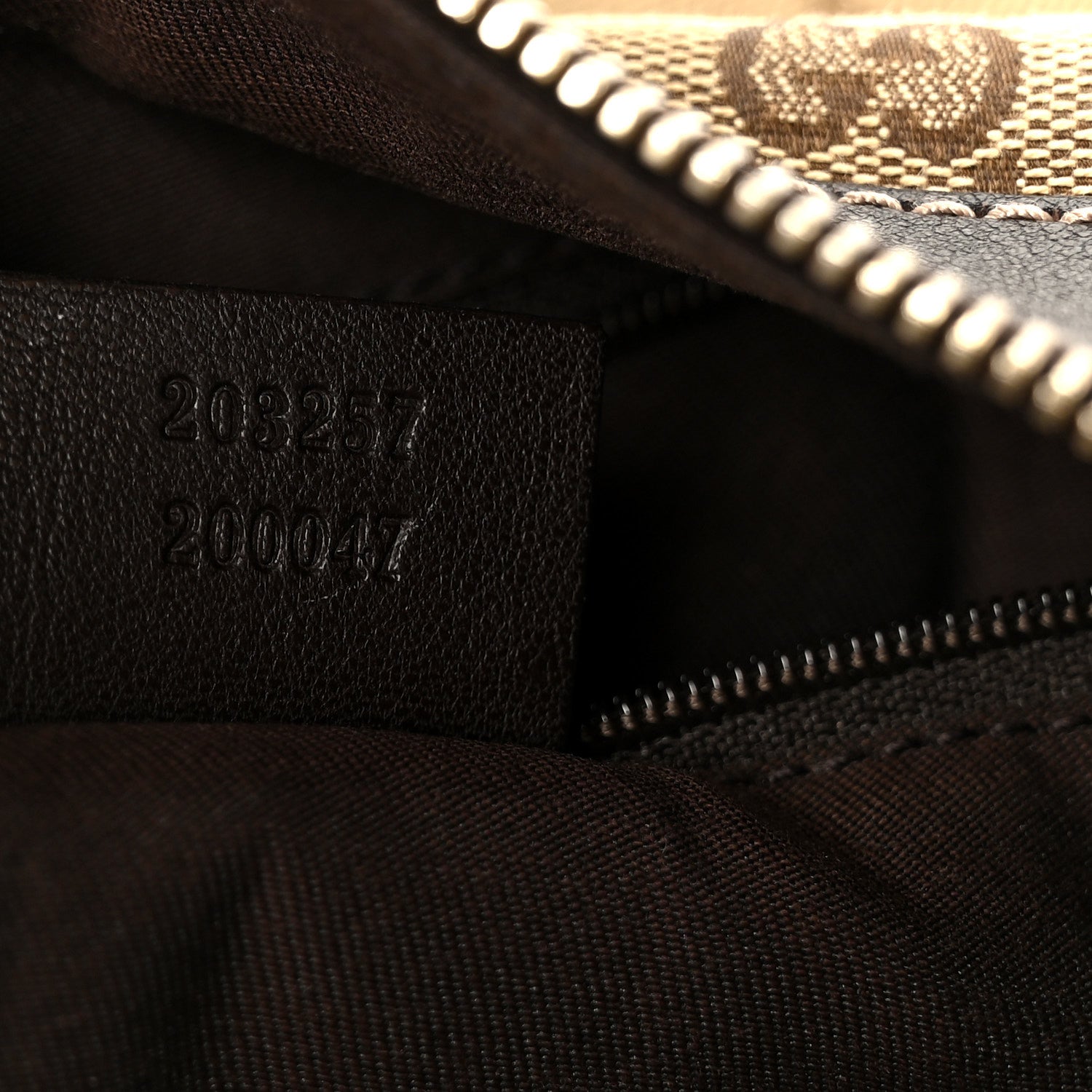 Monogram Small D Gold Ring Messenger Dark Brown