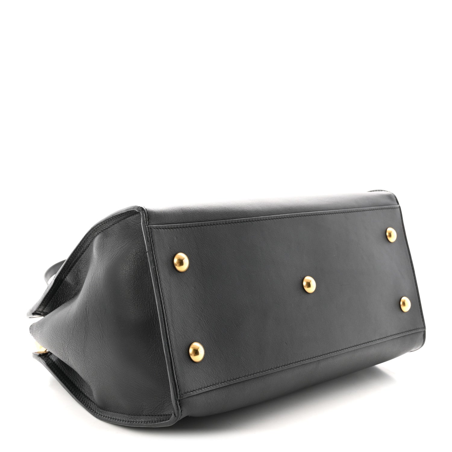 Calfskin Small Classic Y Cabas Black