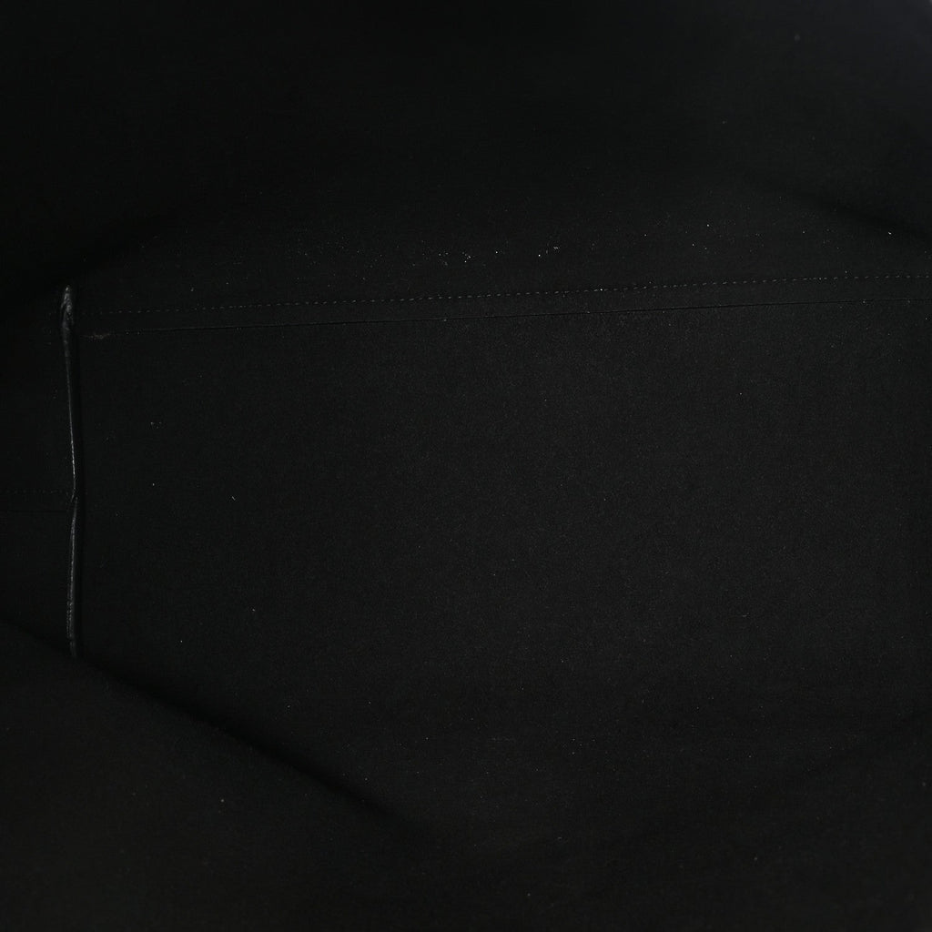 Calfskin Travel Tote Black