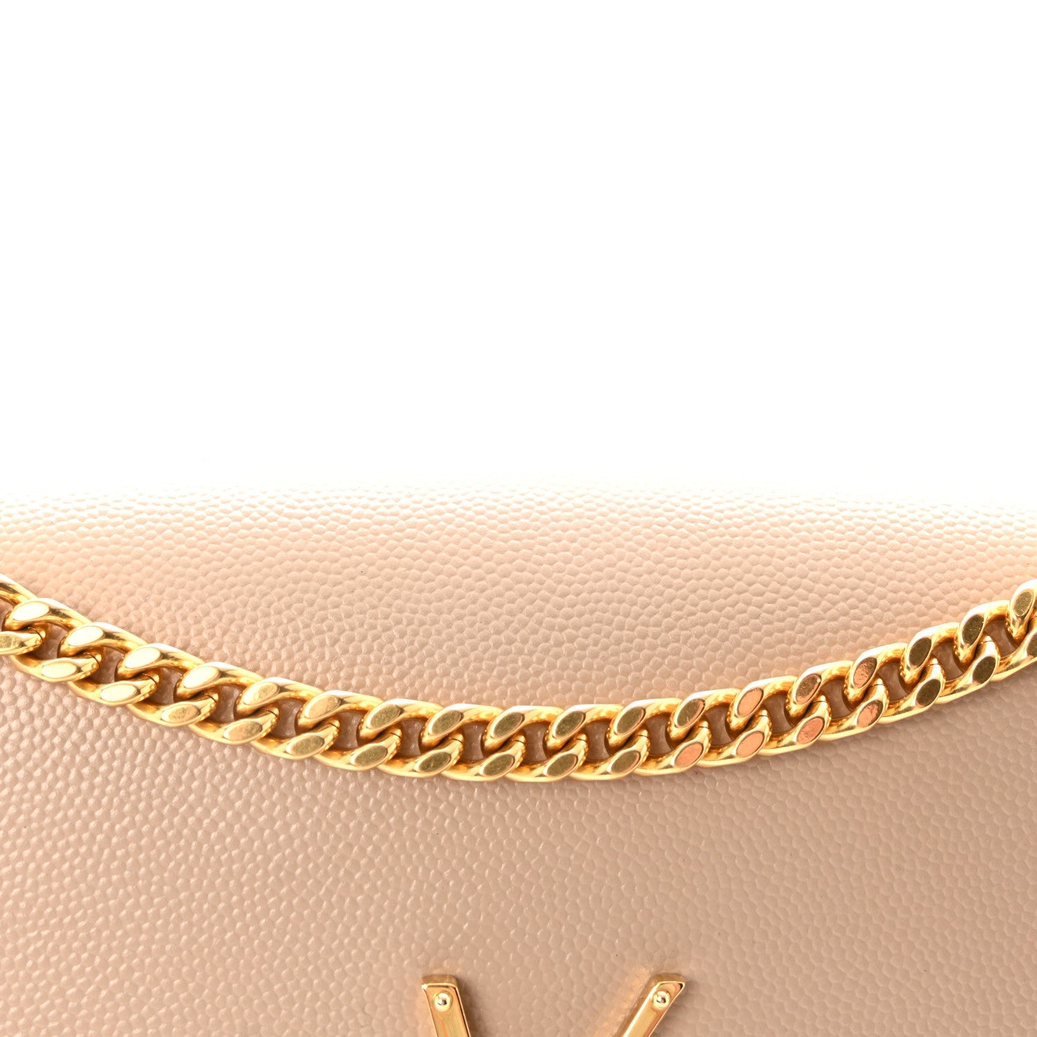 Grain De Poudre Medium Monogram Kate Satchel Nude Powder