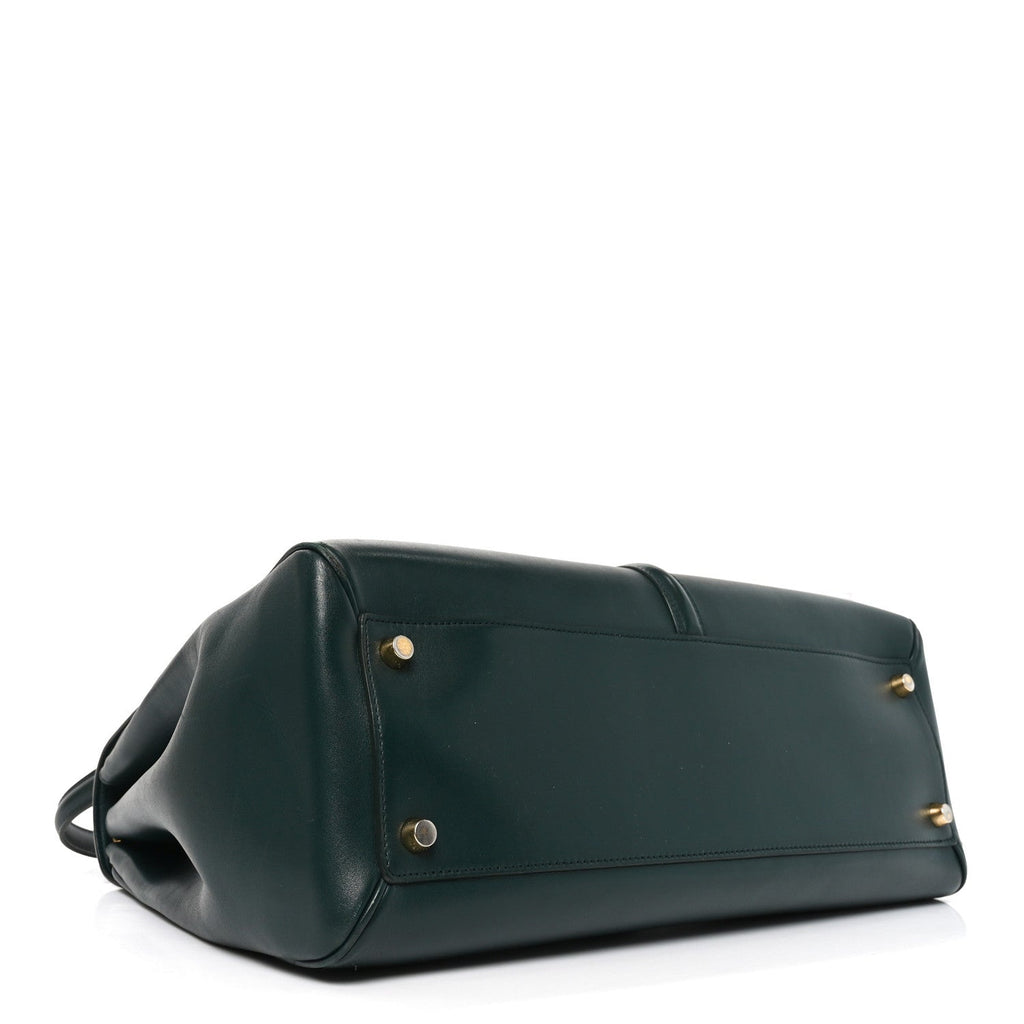 Satinated Calfskin Large 16 Top Handle Bag Amazone Amazone