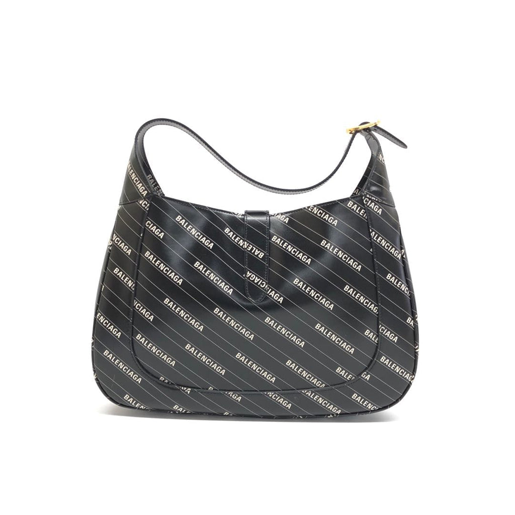 Gucci Balenciaga The Hacker Project Jackie 1961 Leather Shoulder Bag