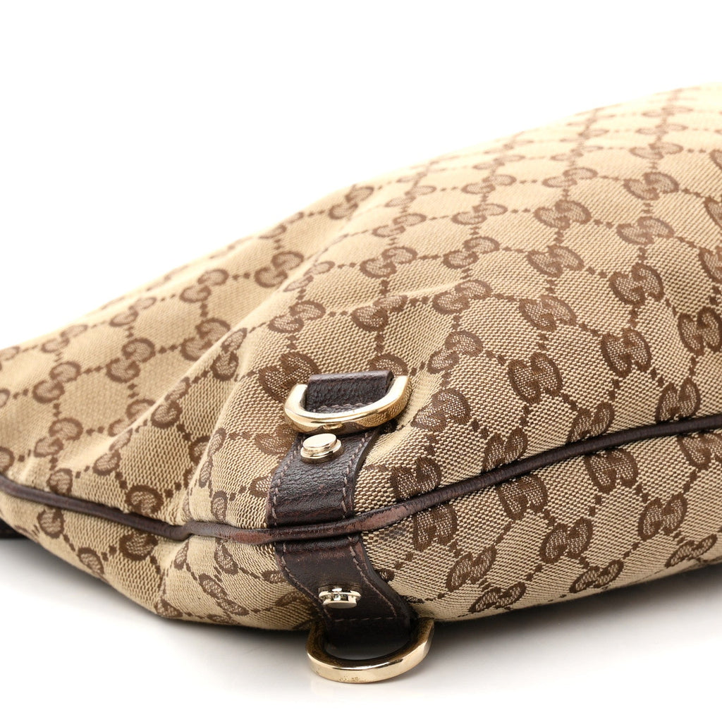 Monogram Abbey Messenger Bag Dark Brown