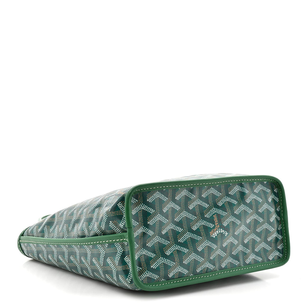 Goyardine Reversible Mini Anjou Green