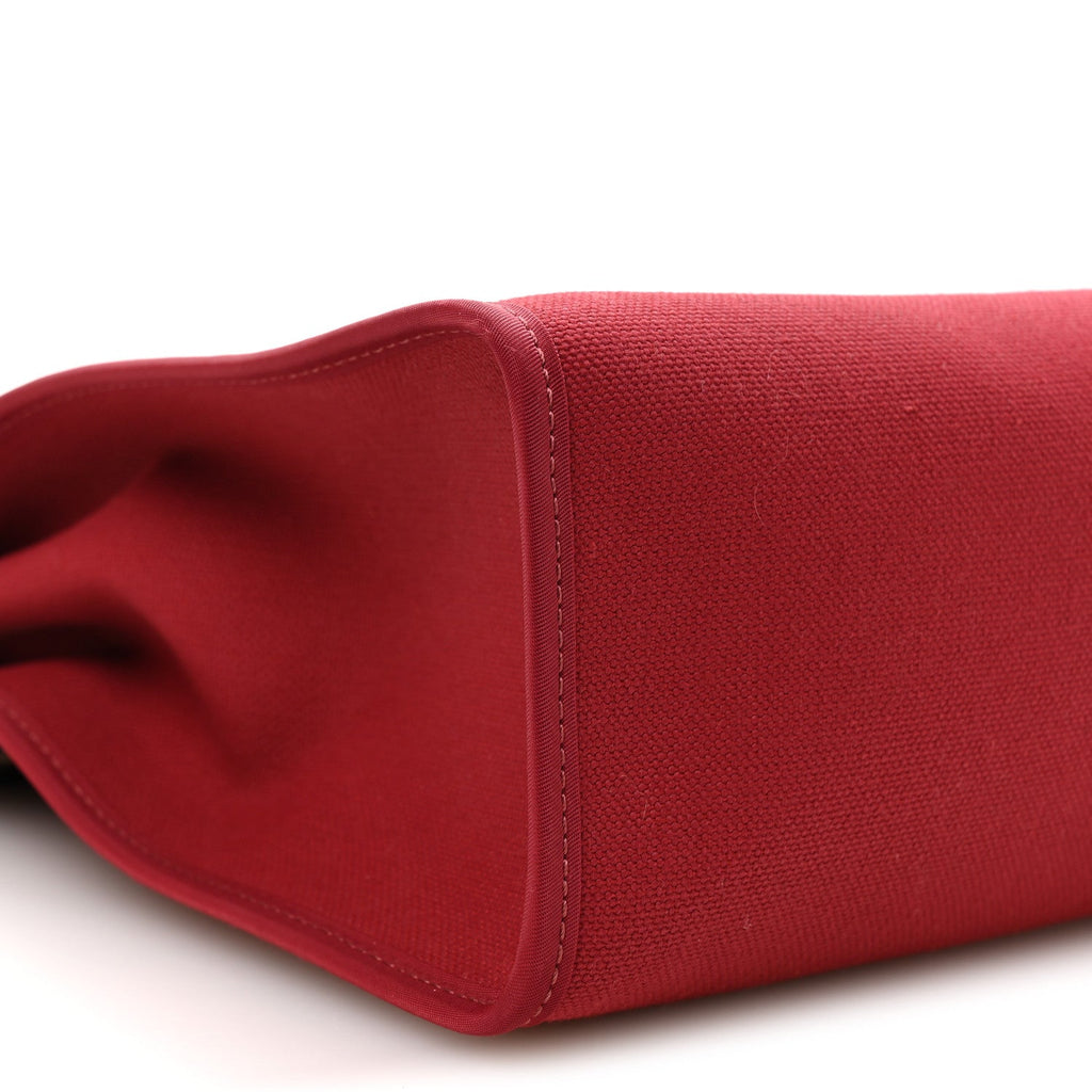 Vache Hunter Toile Herbag Zip 31 PM Rouge H