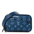 Monogram Alpha Wearable Wallet Atlantic Blue