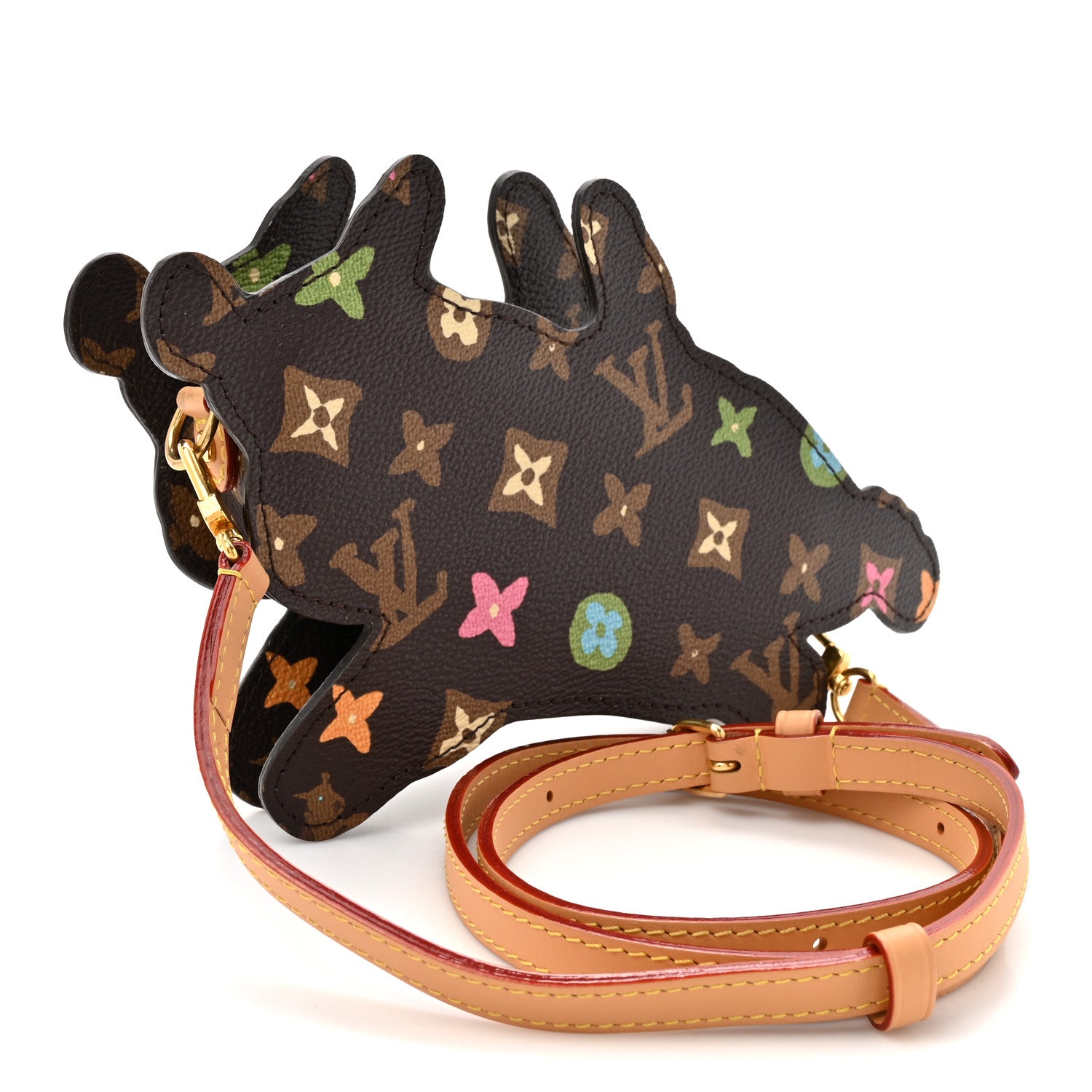 X TYLER THE CREATOR Monogram Craggy Dog On Strap Chocolate