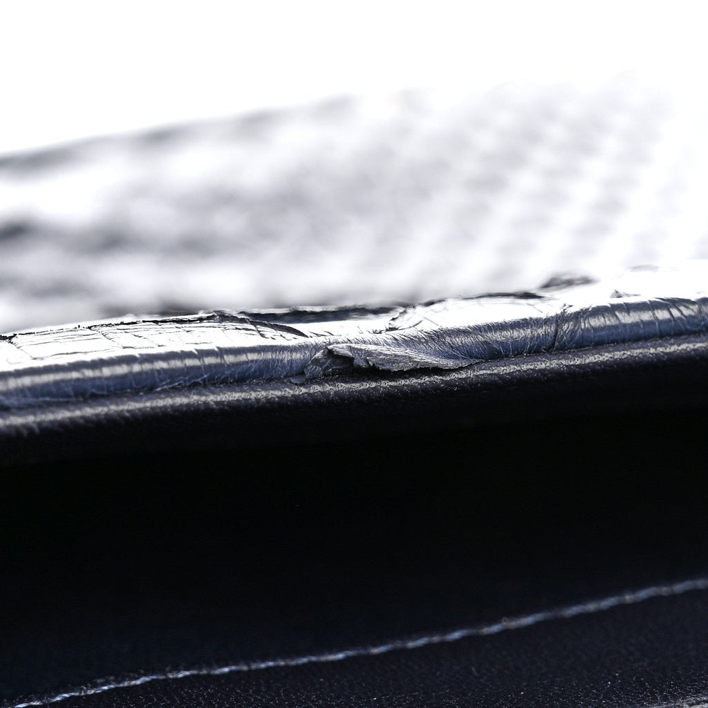 Snakeskin CC Unchained Clutch Navy