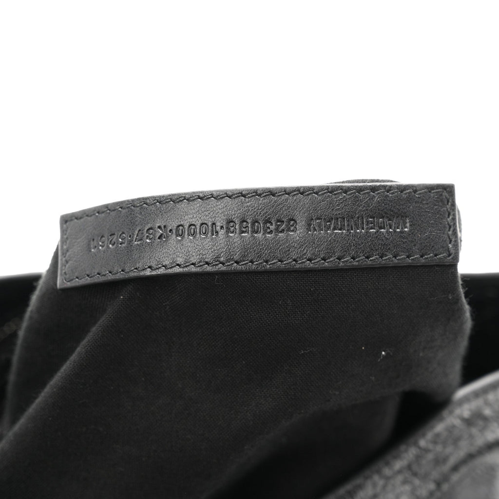 Agneau Arena Silver Hardware Medium Le City Black
