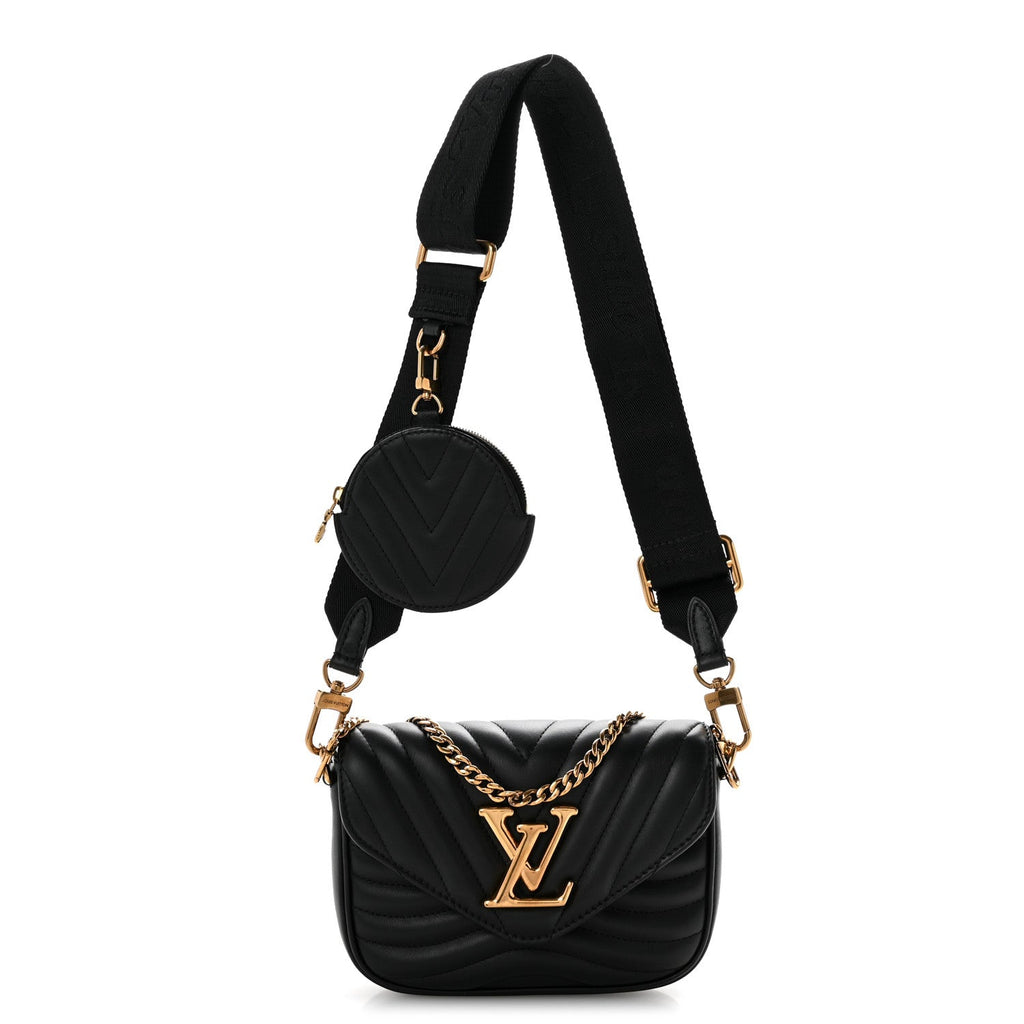 Calfskin New Wave Multi Pochette Black
