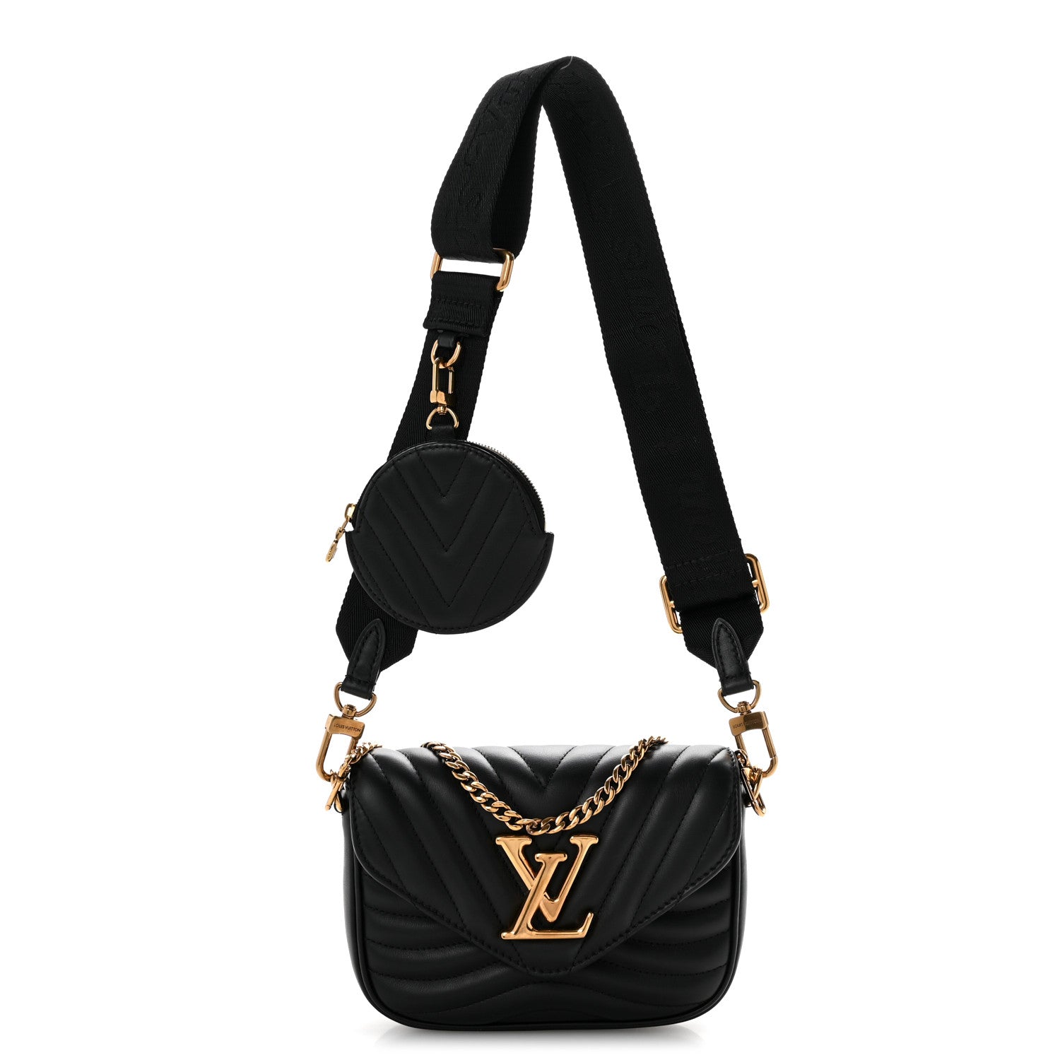 Calfskin New Wave Multi Pochette Black