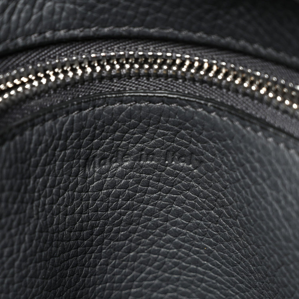 Supple Grained Calfskin Small Big Bag Anthractie