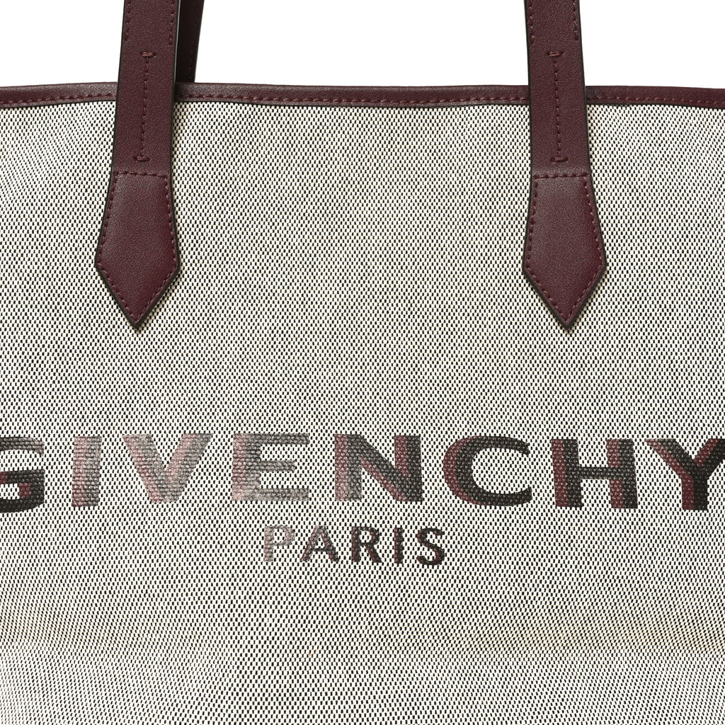 Canvas Medium Bond Shopper Tote Aubergine