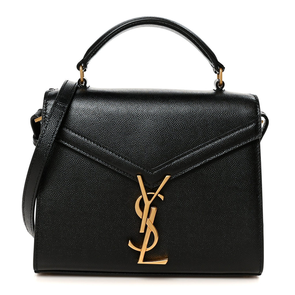 Grain de Poudre Mini Classic Monogram Cassandra Top Handle Black