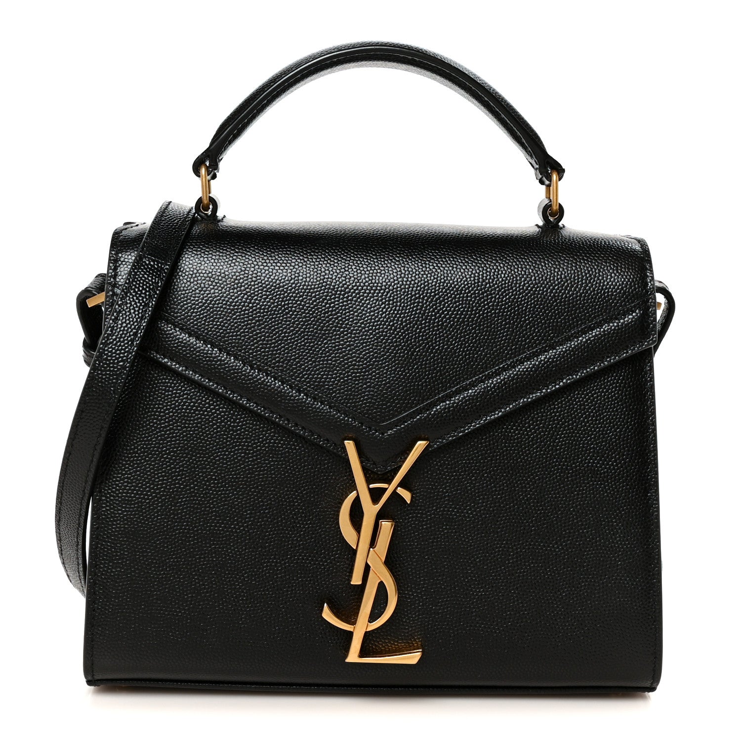 Grain de Poudre Mini Classic Monogram Cassandra Top Handle Black