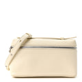Tender Calfskin L19 Extra Pocket Pouch Whisper White