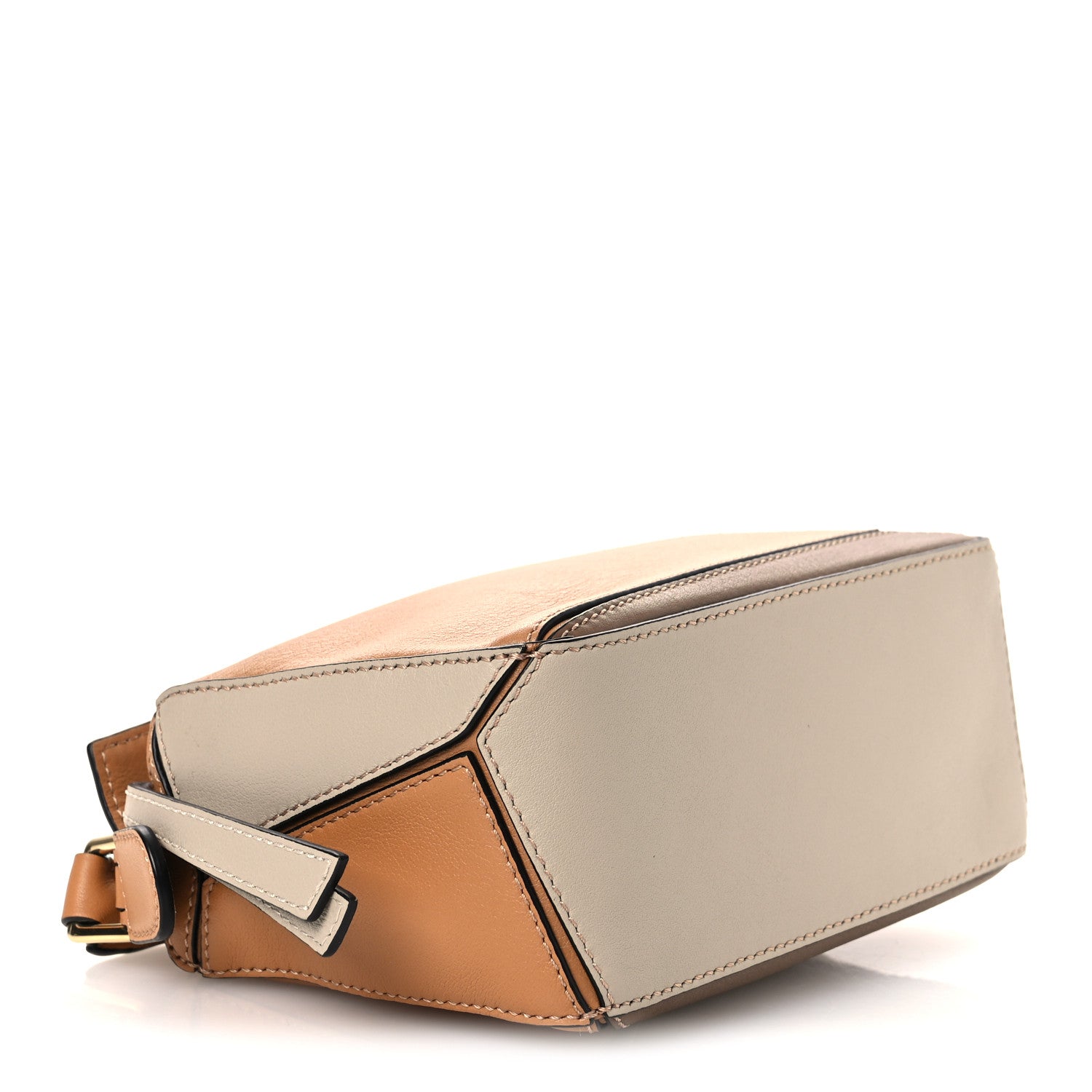 Calfskin Mini Puzzle Bag Warm Desert Mink