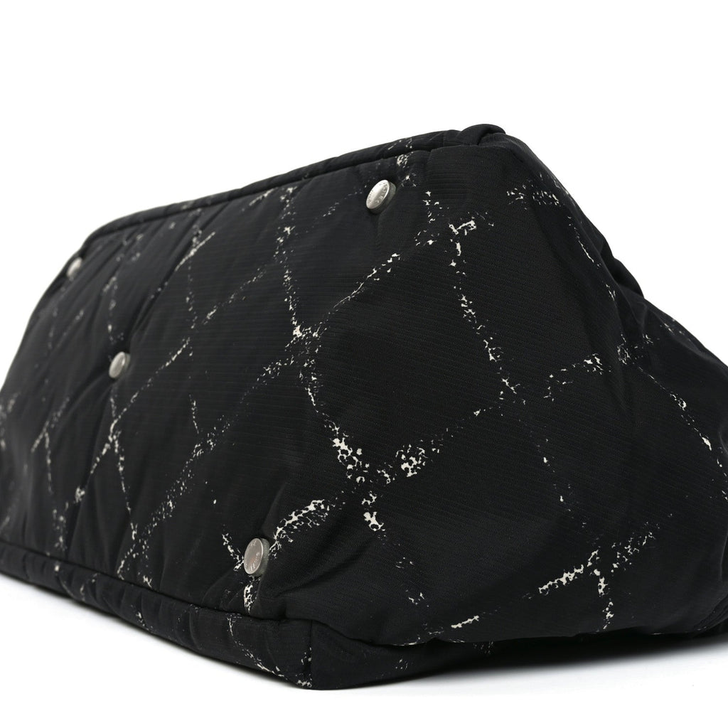 Nylon Travel Tote Black
