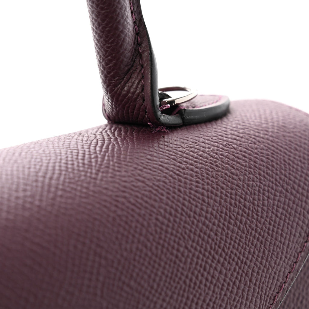 Carat Calfskin Gabrielle PM Eggplant
