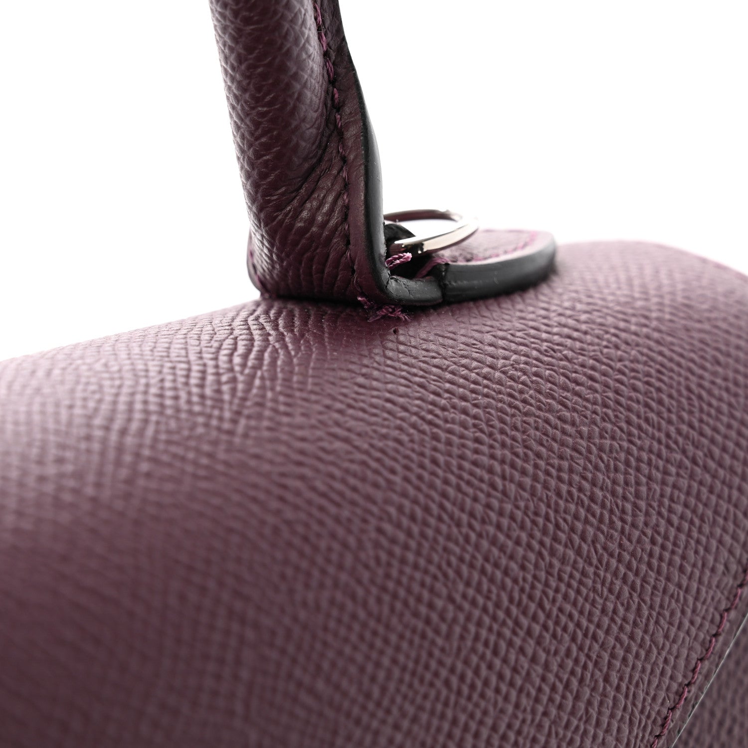 Carat Calfskin Gabrielle PM Eggplant