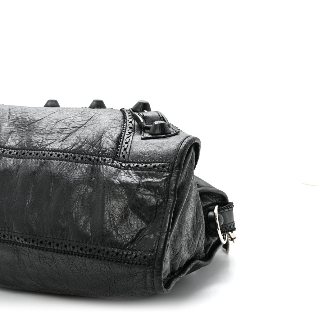 Agneau Giant Brogues Hardware City Black
