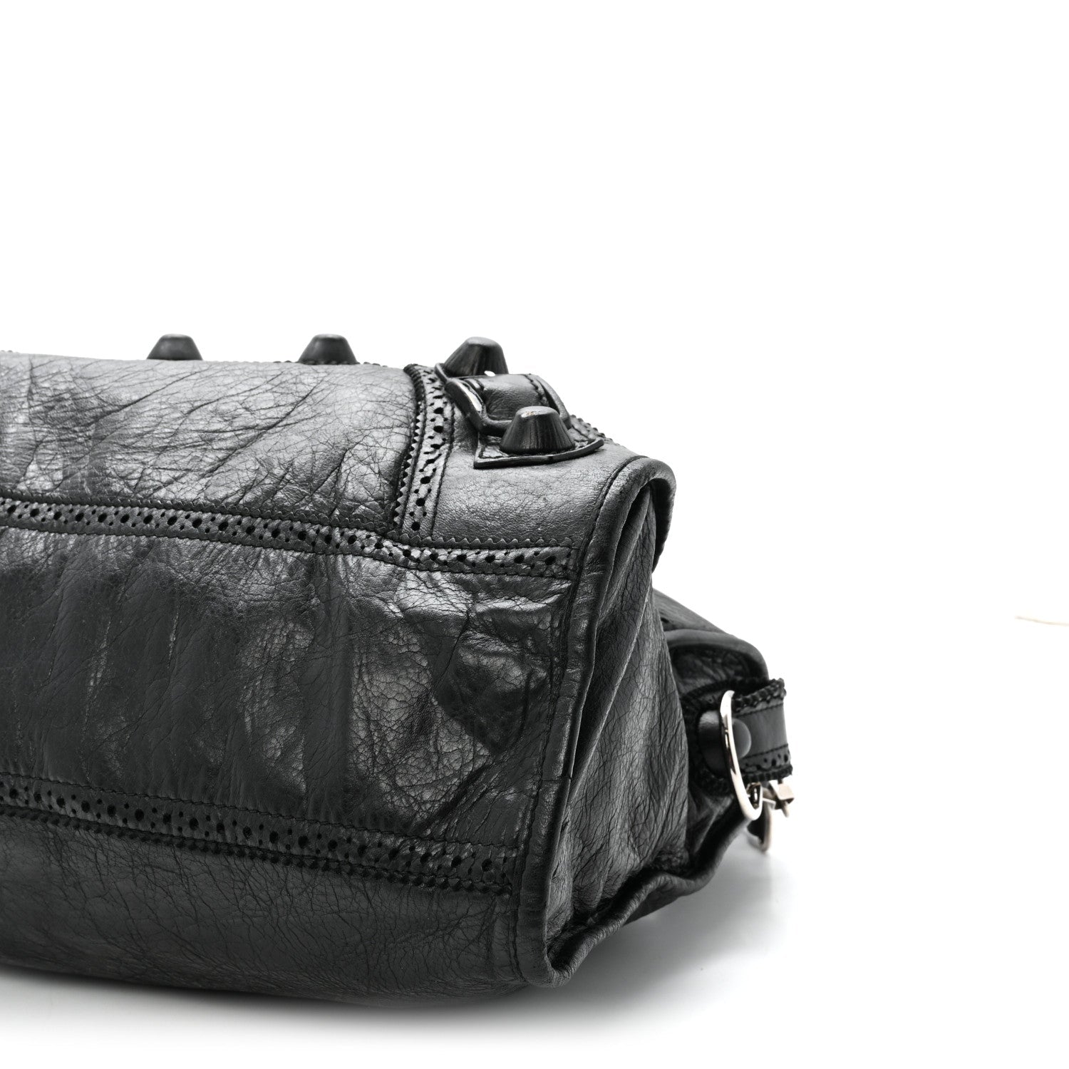 Agneau Giant Brogues Hardware City Black