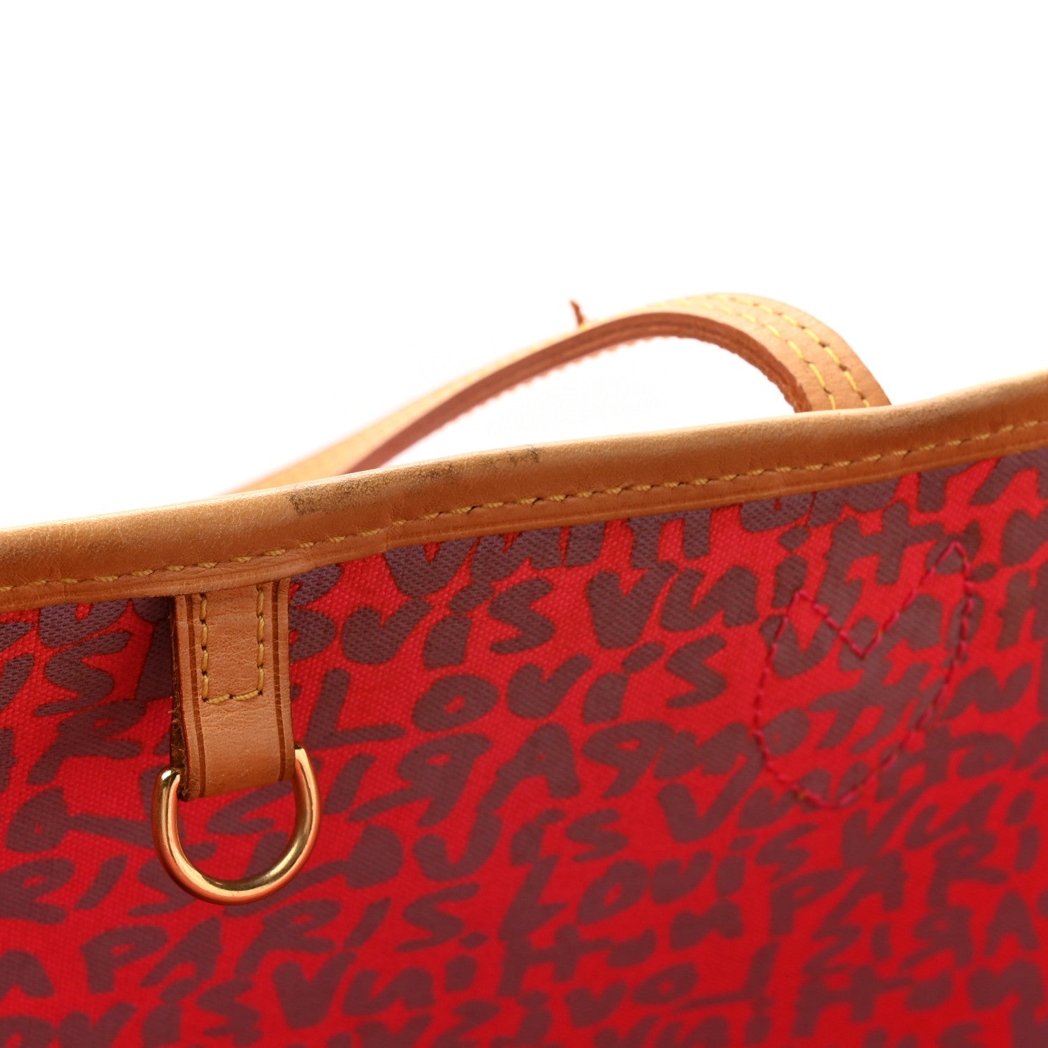 Monogram Graffiti Neverfull GM Fuchsia