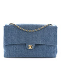 Denim Souplissimo Maxi Flap Blue