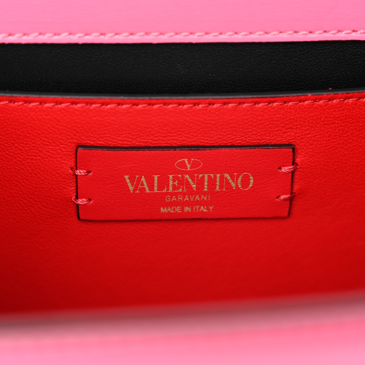 Smooth Calfskin Small VSling Shoulder Bag Pink