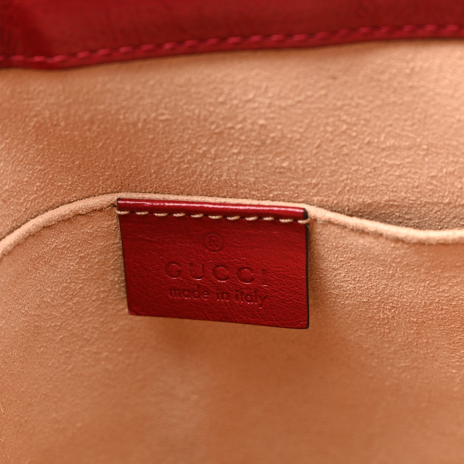 Suede Calfskin Web Small Ophidia Tote Bag New Blue Romantic Cherry