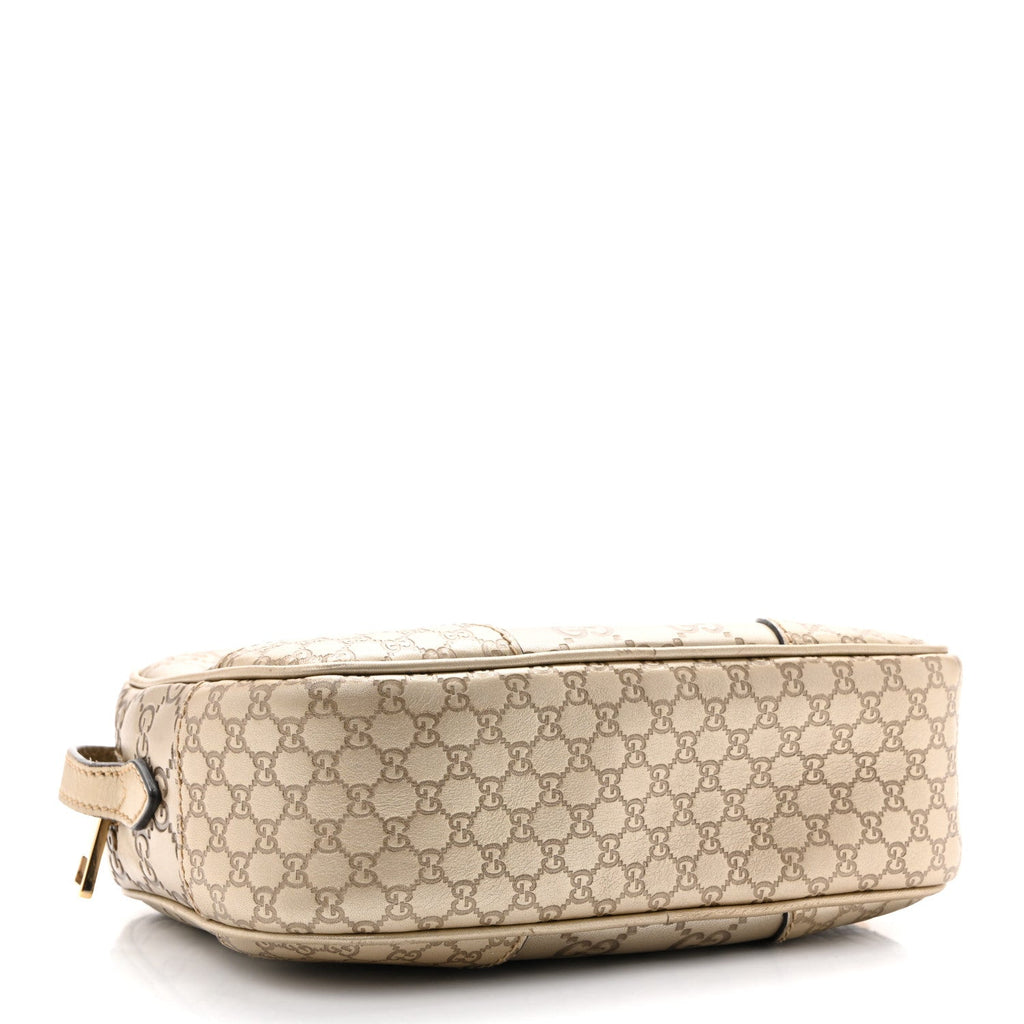 Guccissima Mini Bree Messenger Bag Gold