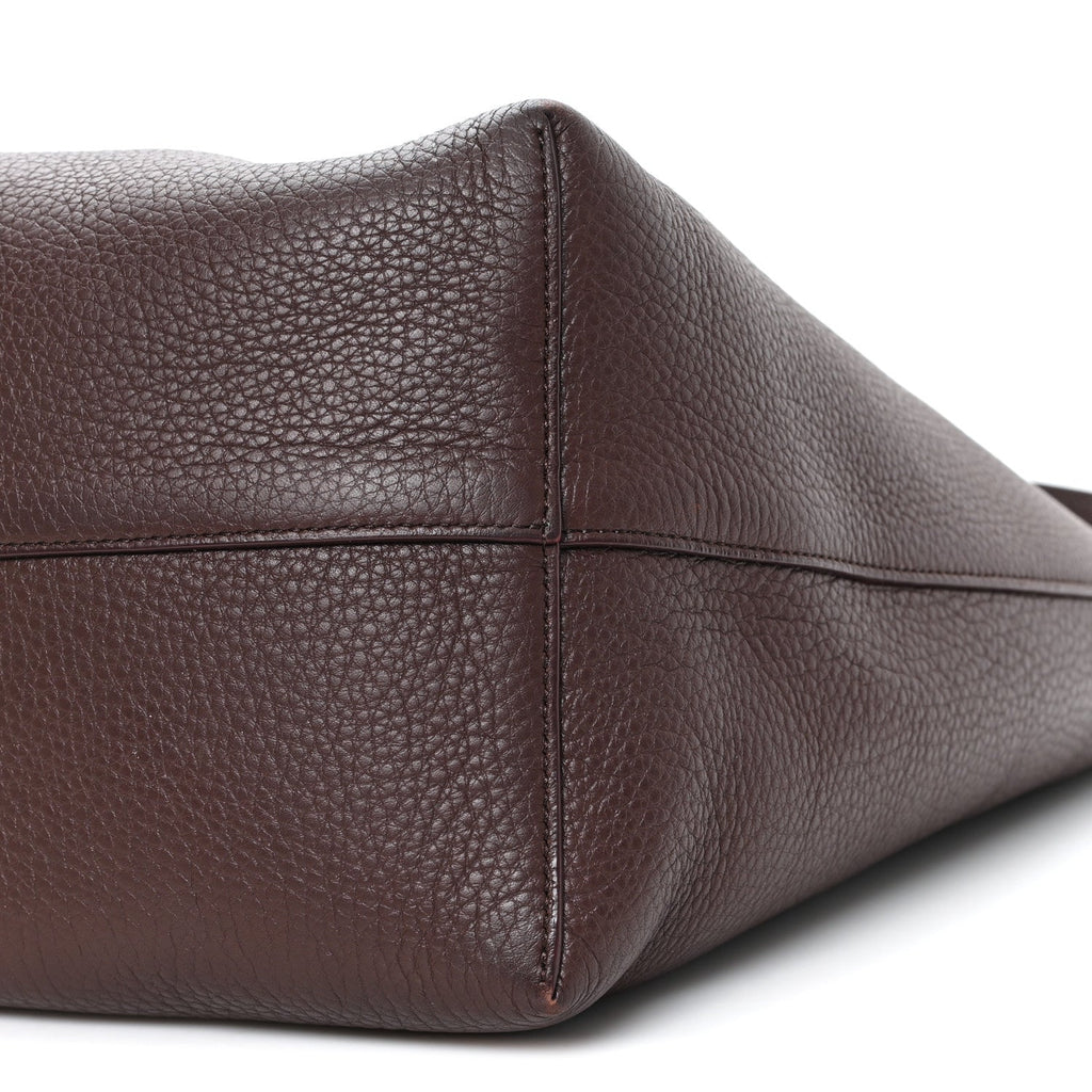 Grained Calfskin Medium N/S Park Tote Acajou
