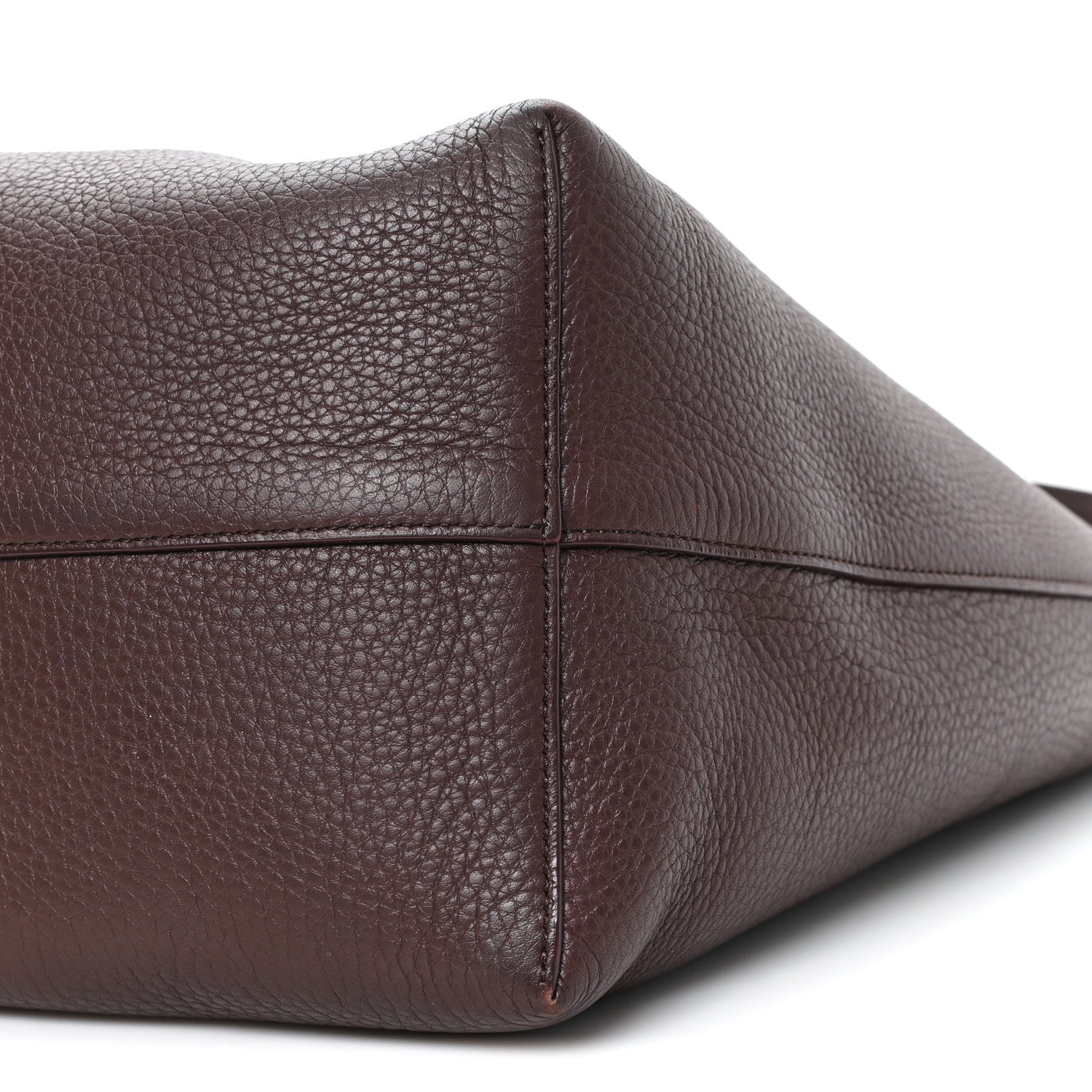 Grained Calfskin Medium N/S Park Tote Acajou