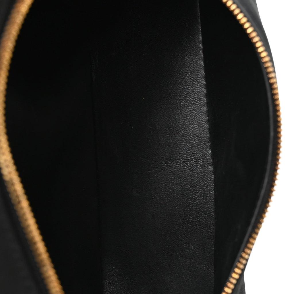 Nubuck L19 Extra Pocket Pouch Black Sun Gold