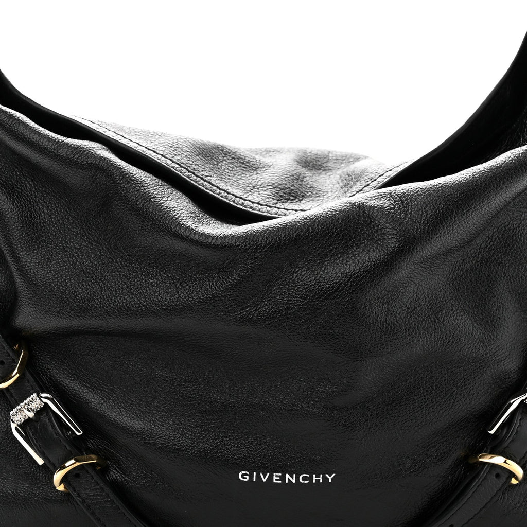 Calfskin Medium Voyou Bag Black