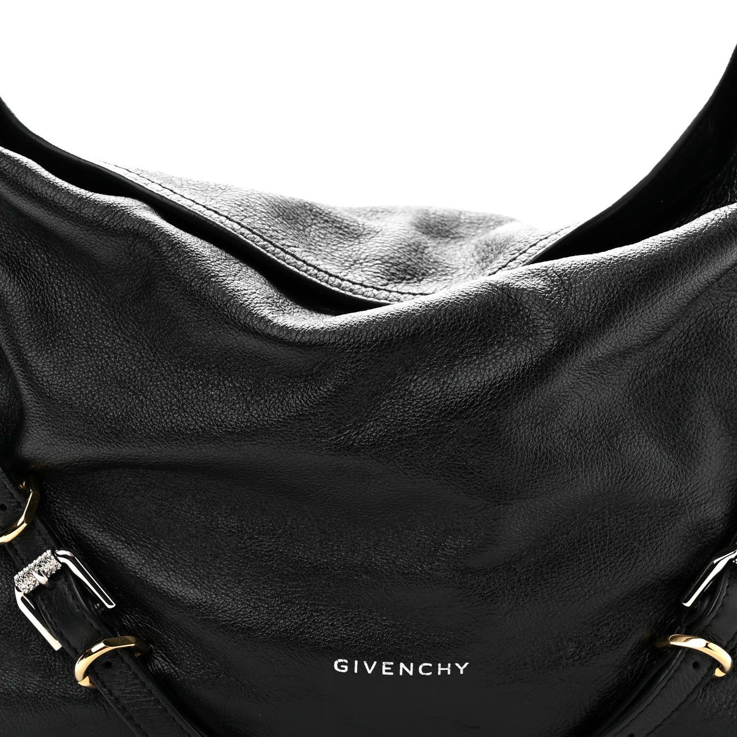 Calfskin Medium Voyou Bag Black