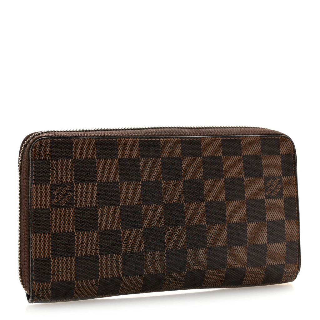Damier Ebene Zippy Organizer Wallet