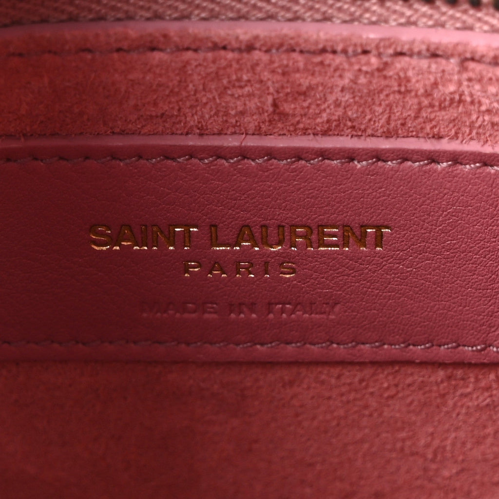 Calfskin Small Sac De Jour Dark Rose