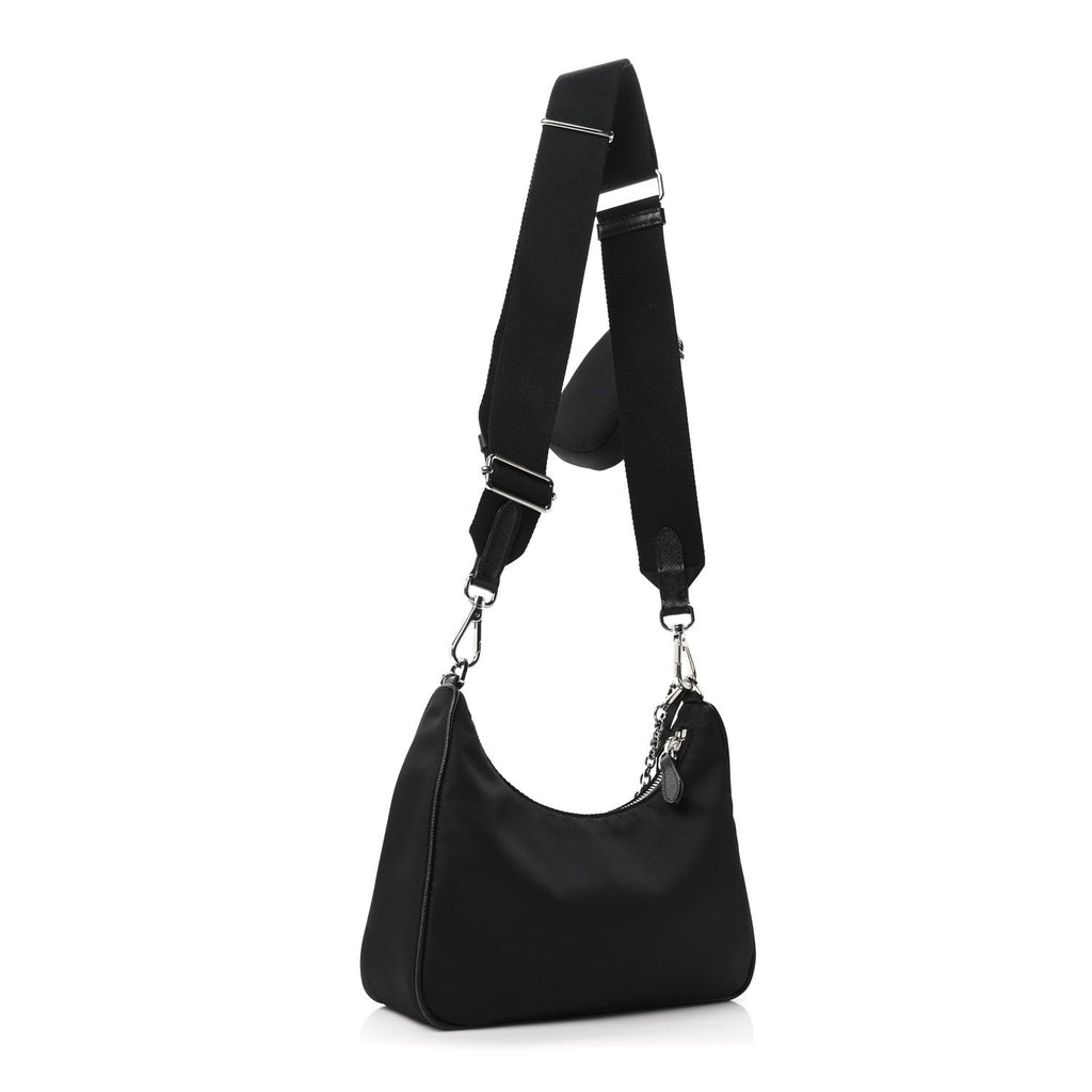 Nylon Re-Edition 2005 Shoulder Bag Black