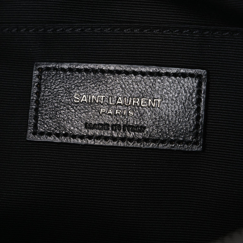 Calfskin Matelasse Monogram Lou Camera Bag Black